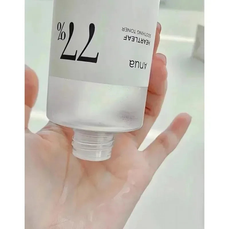 Anua Skin Care Set Heartleaf 77% Toner Deep Cleansing Oil Remove Cosmetic Face Cleanser Skincare Products Original