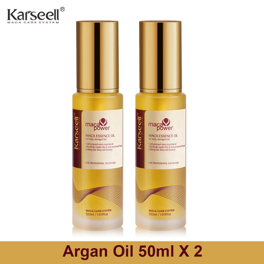 1/2 Set Moroccan Argan Oil for Hair