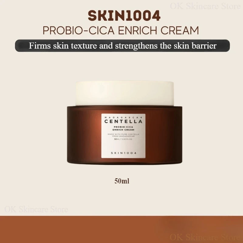 Madagascar Centella Probio-Cica Cream,Essence Toner,Face Moisturizing Anti-Aging Eye Creams Original Skincare Products