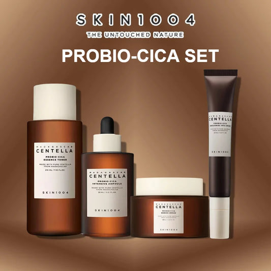 Madagascar Centella Probio-Cica Cream,Essence Toner,Face Moisturizing Anti-Aging Eye Creams Original Skincare Products