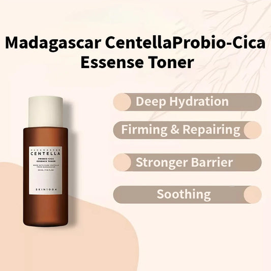 Madagascar Centella Probio-Cica Cream,Essence Toner,Face Moisturizing Anti-Aging Eye Creams Original Skincare Products