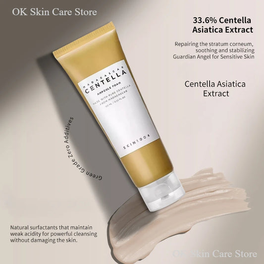 Korean Skin1004 Centella Ampoule Toner Cleanser Face Serum Cleaning Oil .