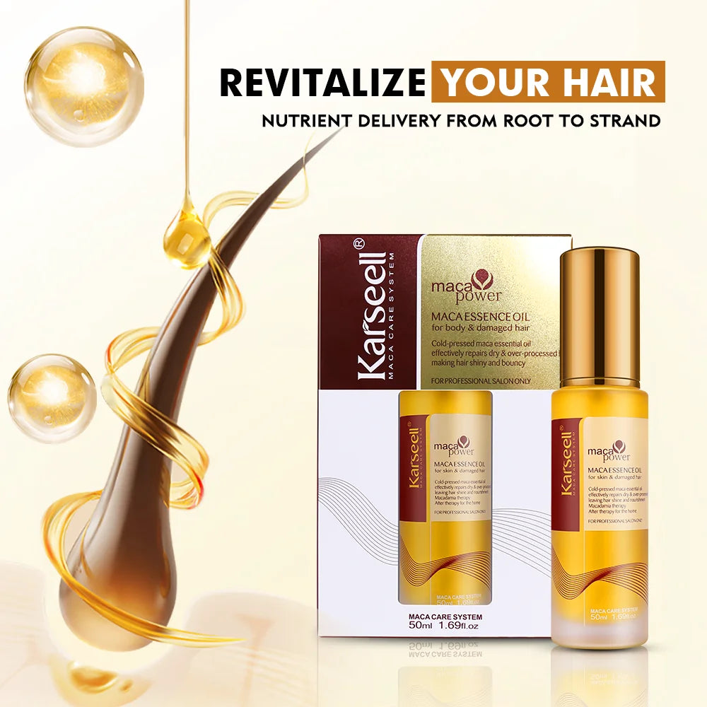 1/2 Set Moroccan Argan Oil for Hair