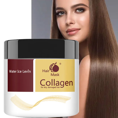 Collagen Hair Care Deep Repair Conditioning Moroccan Argan Oil Hair Mask Essence Suitable for Dry and Damaged Hair