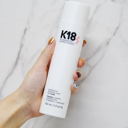 50ml K18 Leave-In Molecular kertain Repair Hair Mask Softens Restores Damaged Hair Deep Keratin Treatment for Hair and Scalp