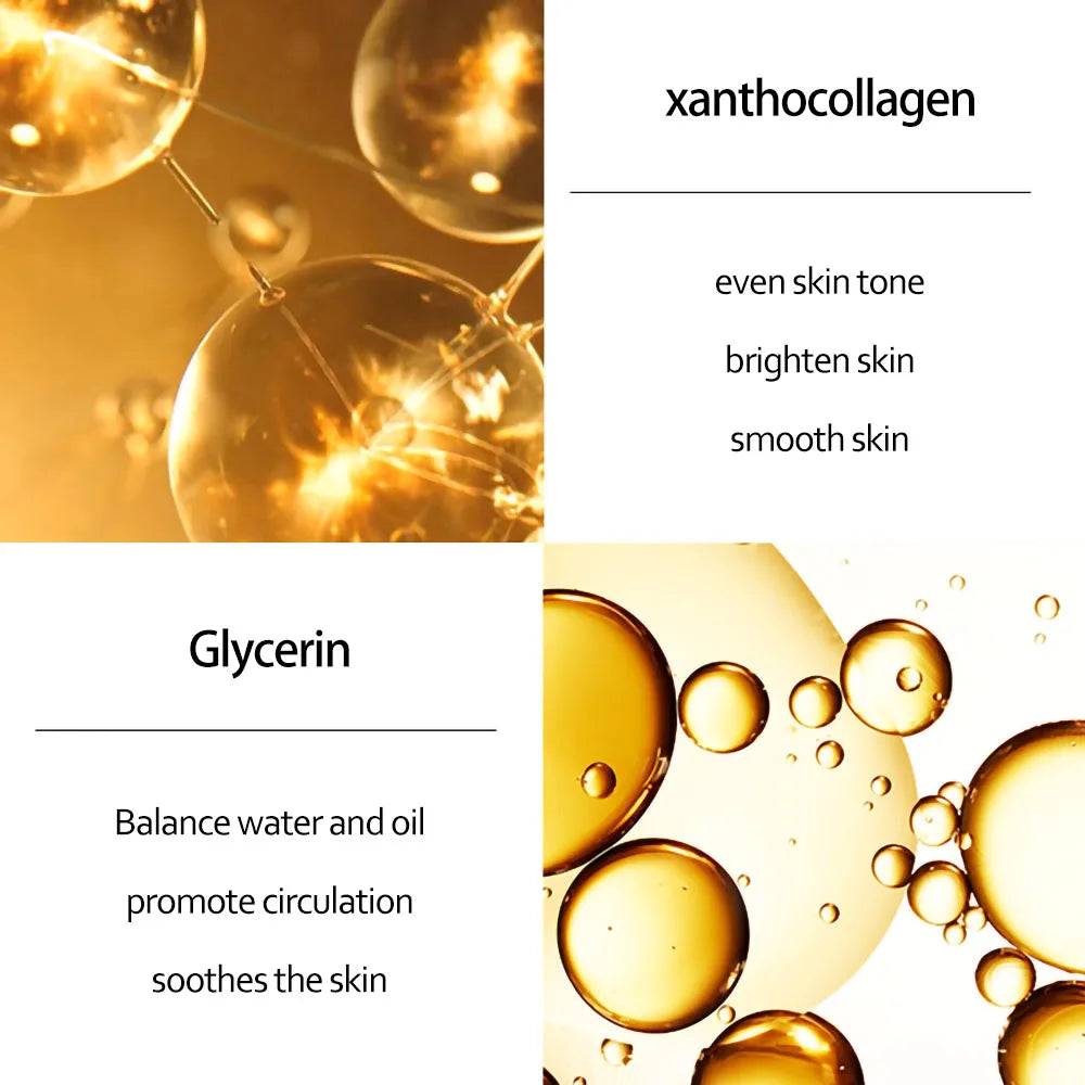 Skincare Set 24K Gold Face Serum Anti Ageing.