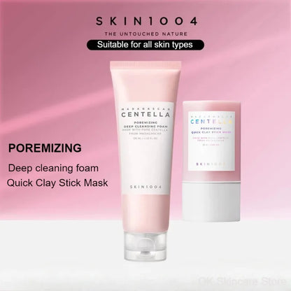 Korean Skin1004 Centella Ampoule Toner Cleanser Face Serum Cleaning Oil .