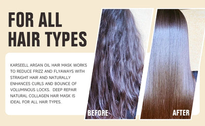 Hair Mask + Argan Oi + Hair Shampoo