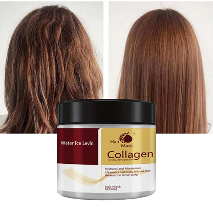 Collagen Hair Care Deep Repair Conditioning Moroccan Argan Oil Hair 
Mask EssenceFor Dry Damaged Hair Repair Revitalize Hair Care
