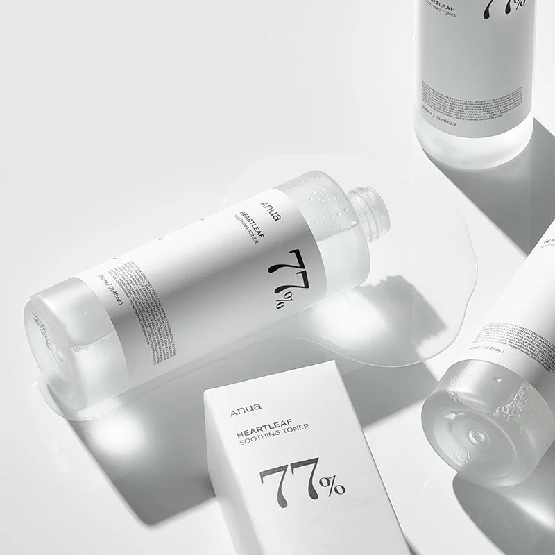Anua Skin Care Set Heartleaf  77% Toner Deep Cleansing Oil Remove Cosmetic Face Cleanser Skincare Products Original