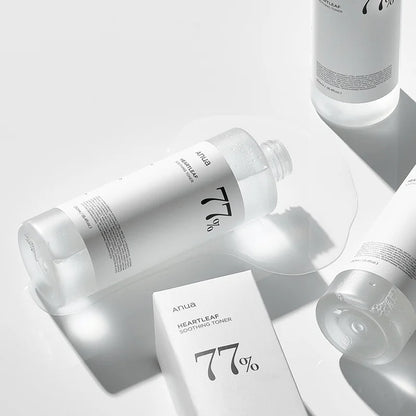Anua Skin Care Set Heartleaf  77% Toner Deep Cleansing Oil Remove Cosmetic Face Cleanser Skincare Products Original