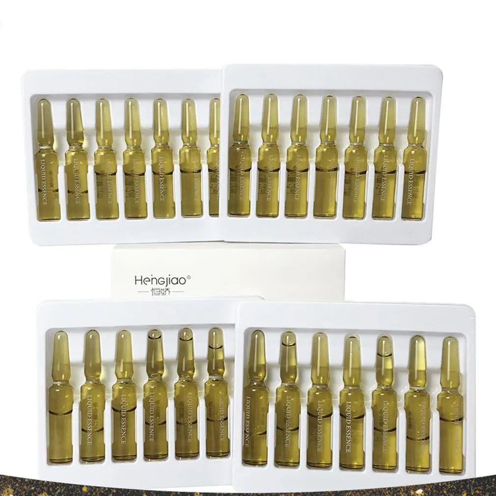 28 Bottle/SET Fullerene Hyaluronic Acid Ampoule Face Serum .