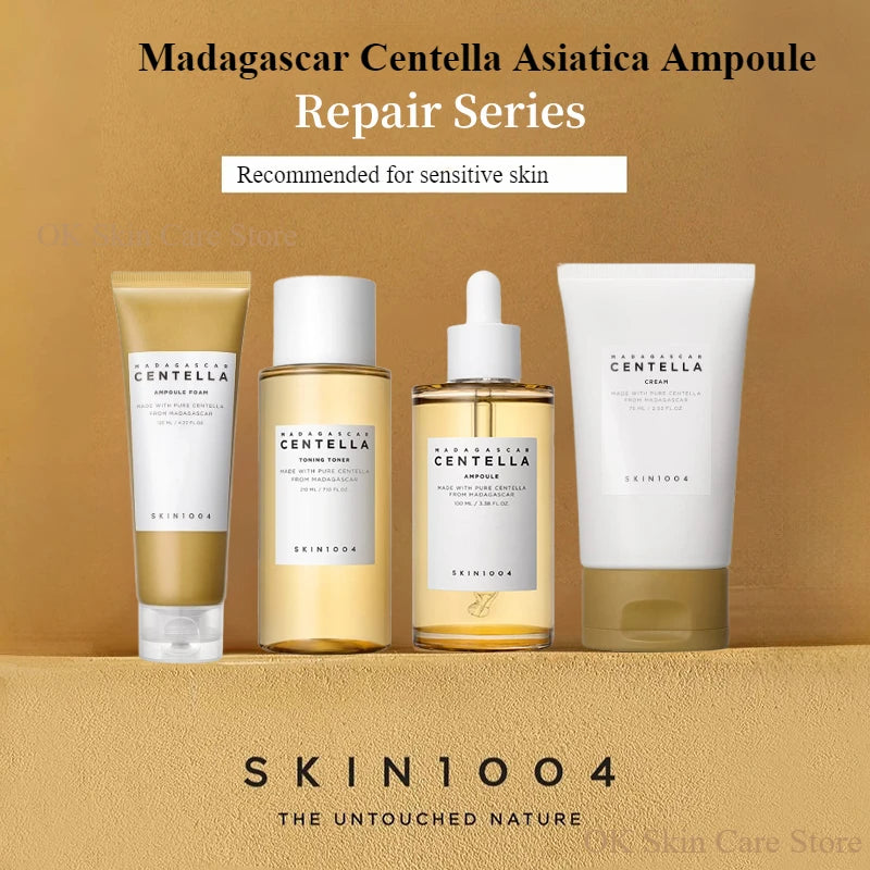 Korean Skin1004 Centella Ampoule Toner Cleanser Face Serum Cleaning Oil .