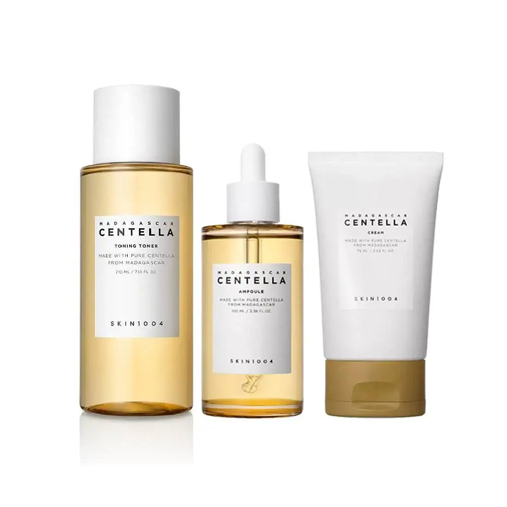 Korean Skin1004 Centella Ampoule Toner Cleanser Face Serum Cleaning Oil .