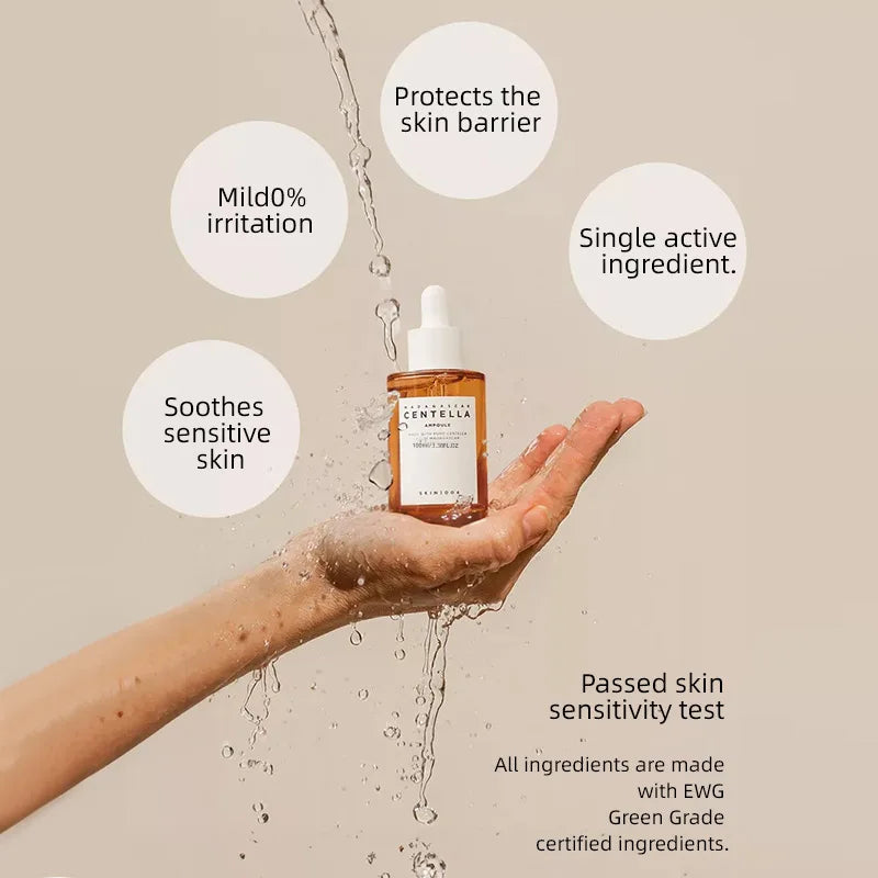 Korean Skin1004 Centella Ampoule Toner Cleanser Face Serum Cleaning Oil .