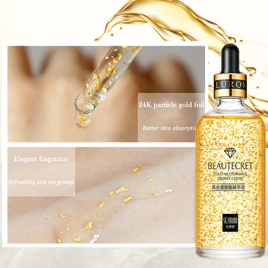 Skincare Set 24K Gold Face Serum Anti Ageing.