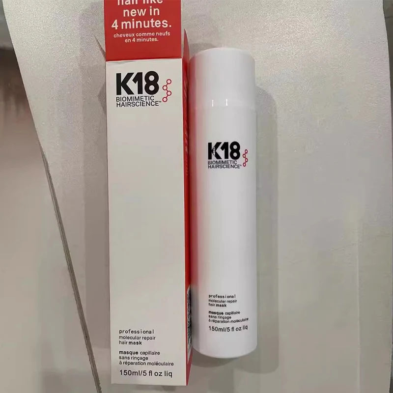 50ml K18 Leave-In Molecular kertain Repair Hair Mask Softens Restores Damaged Hair Deep Keratin Treatment for Hair and Scalp