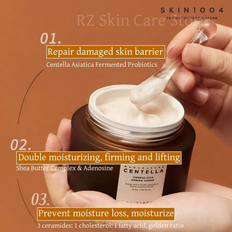 SKIN1004 Centella Skincare Korean Original Probio-Cica Enrich Whitening Face Cream Anti-aging Dark Spots Removal Moisturizing