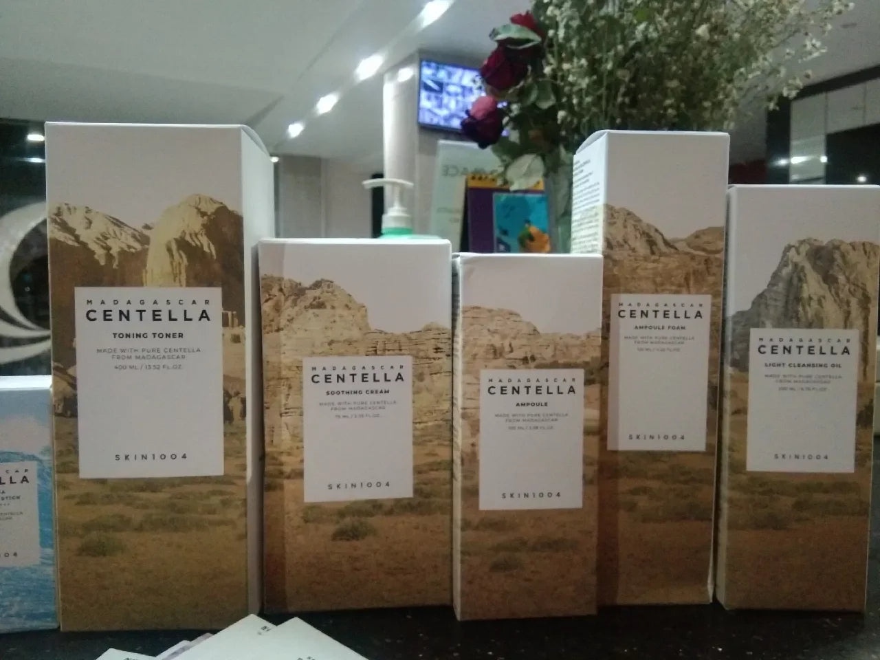 Korean Skin1004 Centella Ampoule Toner Cleanser Face Serum Cleaning Oil .