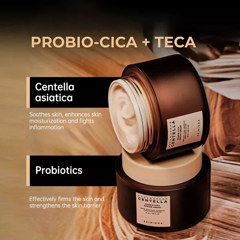 Madagascar Centella Probio-Cica Cream,Essence Toner,Face Moisturizing Anti-Aging Eye Creams Original Skincare Products