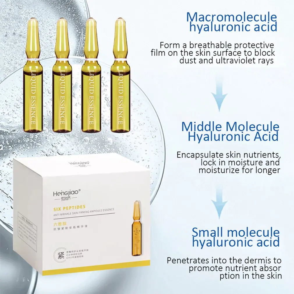 28 Bottle/SET Fullerene Hyaluronic Acid Ampoule Face Serum .